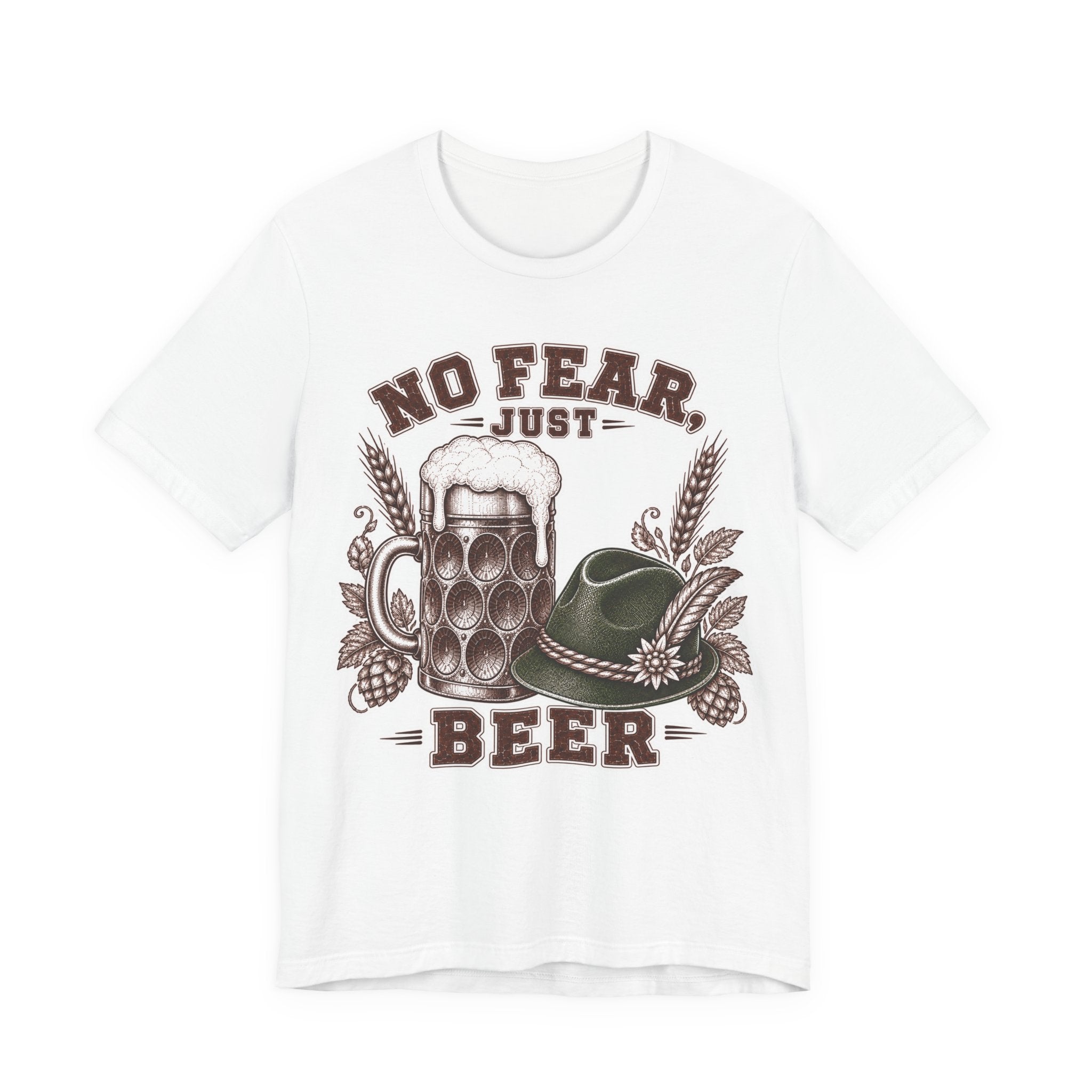 T-Shirt "No Fear Just Beer"