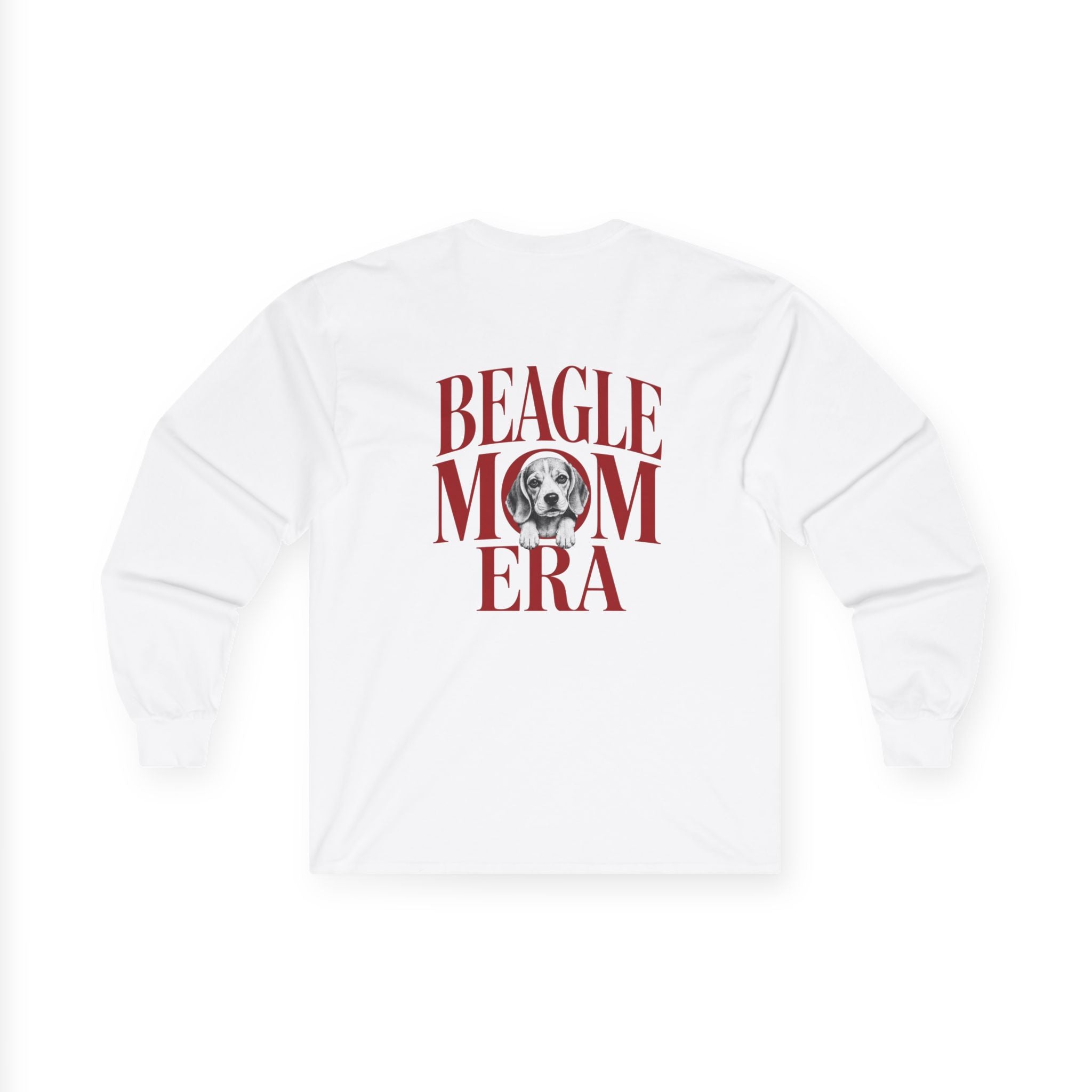 Long Sleeve Tee — "Beagle Mom Era"