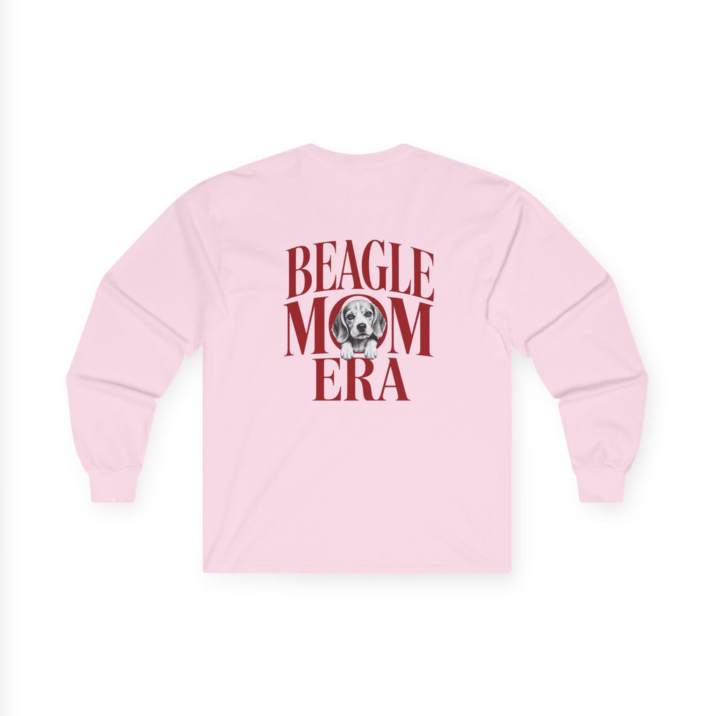 Long Sleeve Tee — "Beagle Mom Era"