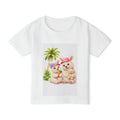 Toddler T-Shirt — Cute Family Bear Beach Scene