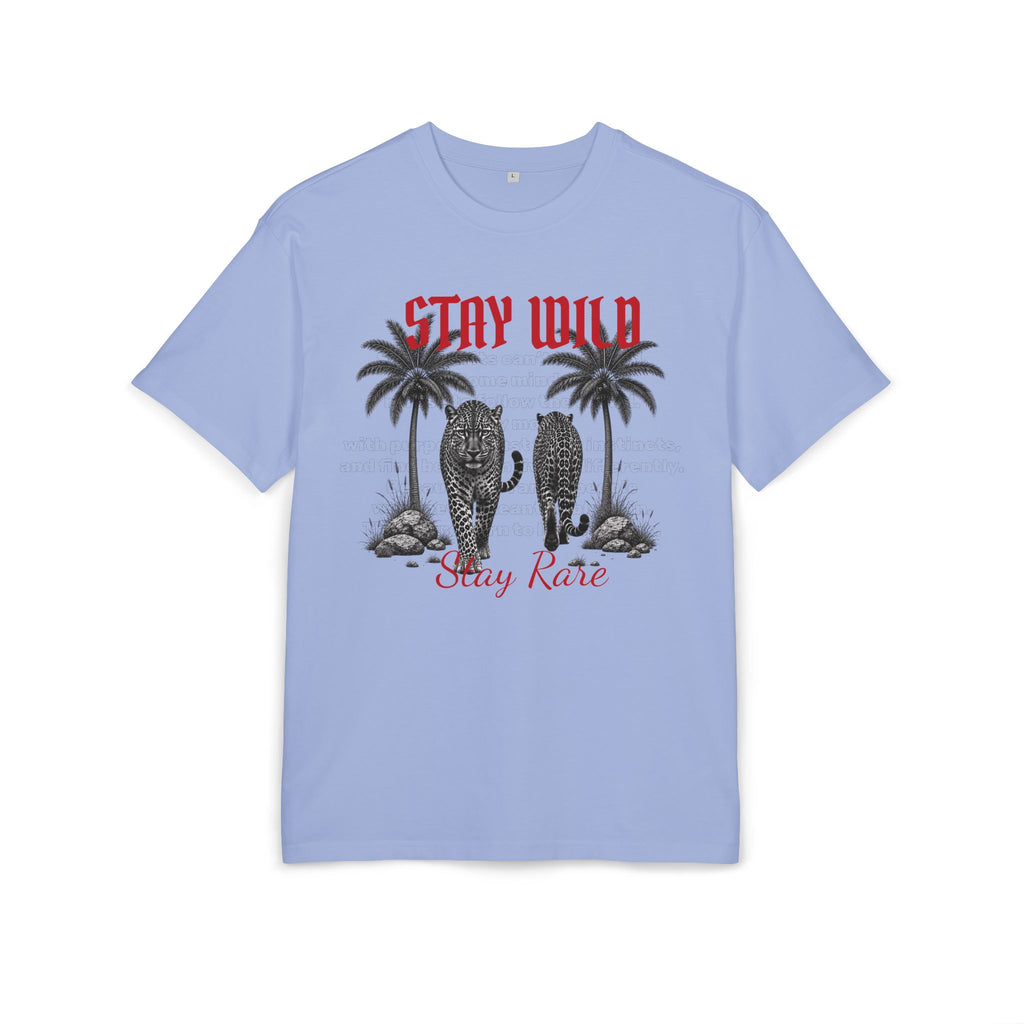 Oversized T-Shirt "Stay wild,Stay rare"