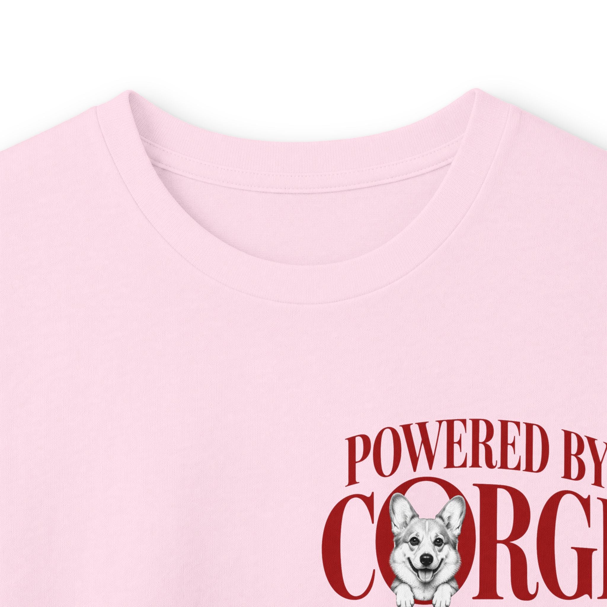 Long Sleeve Tee — "Powered by Corgi Energy"