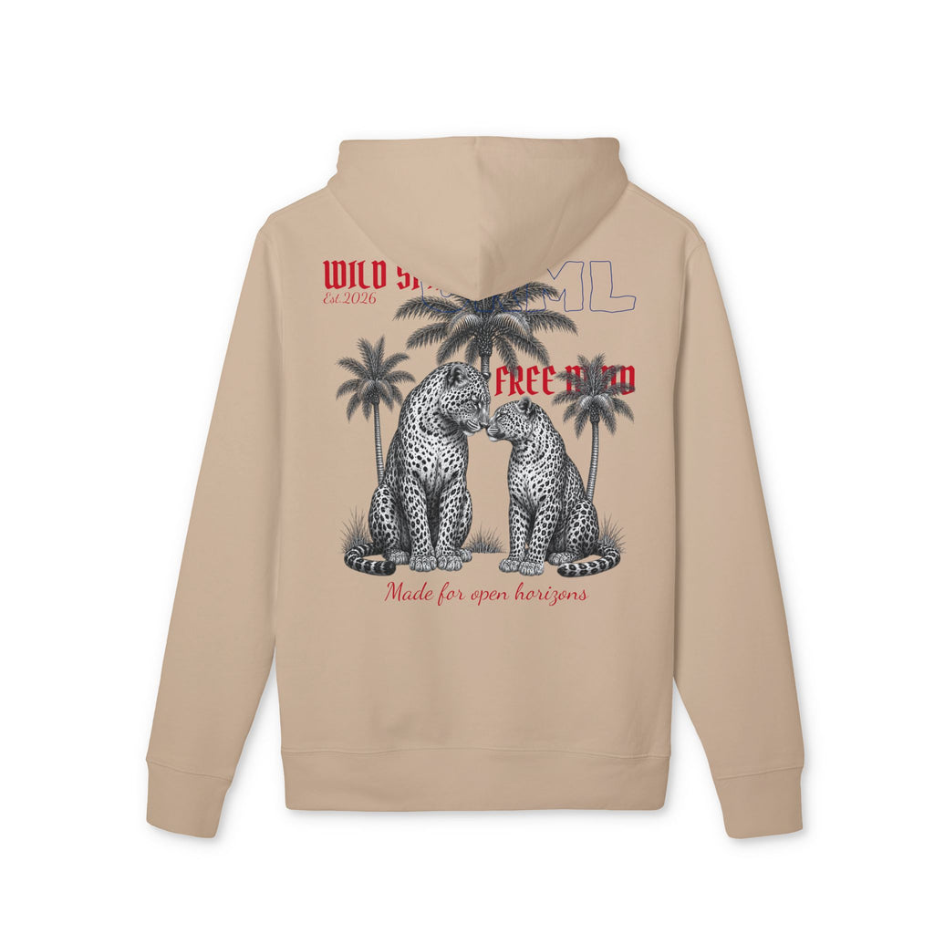 Hoodie "Wild spirit,Free mind"