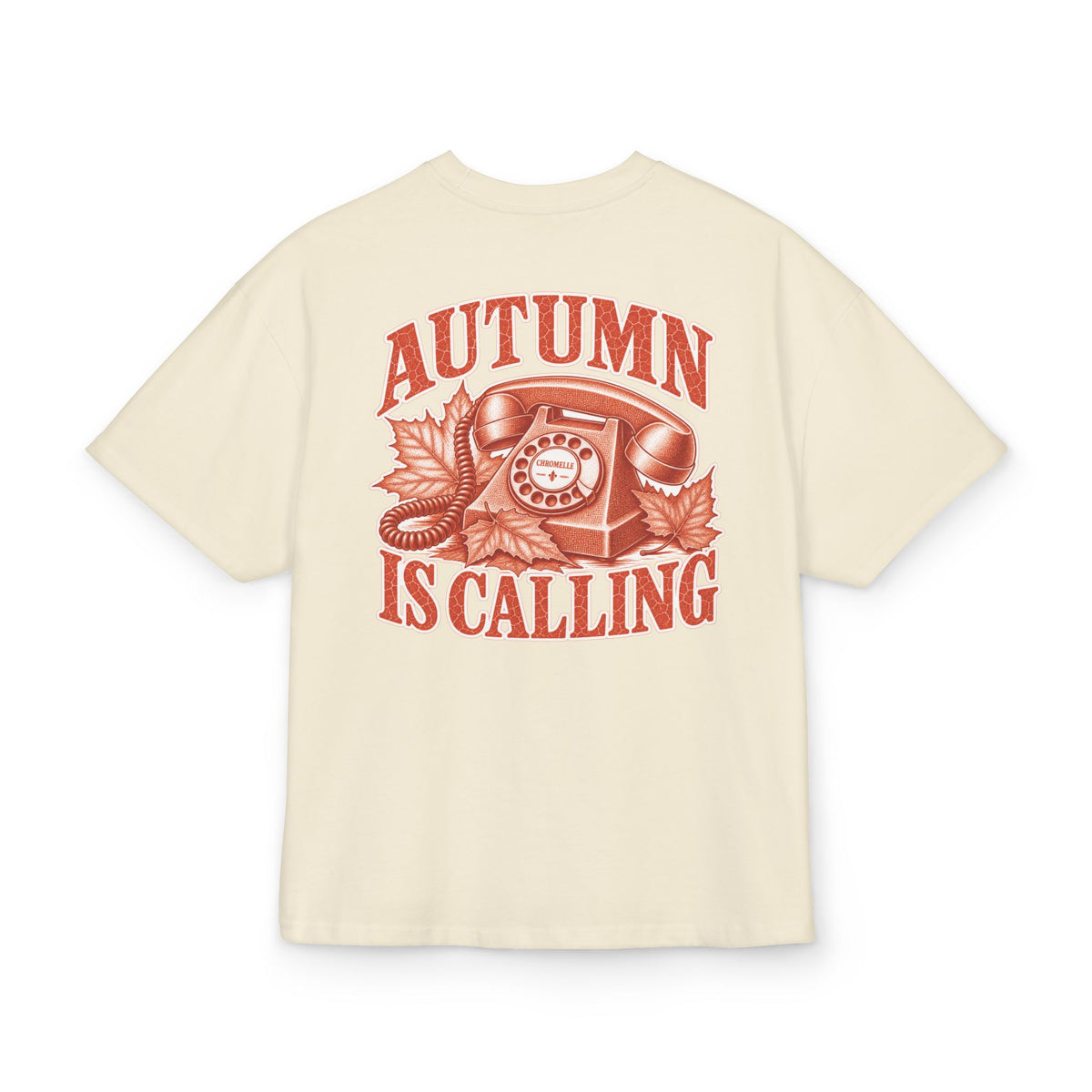Autumn Is Calling T‑Shirt — Vintage Phone & Leaves Cozy Fall Tee