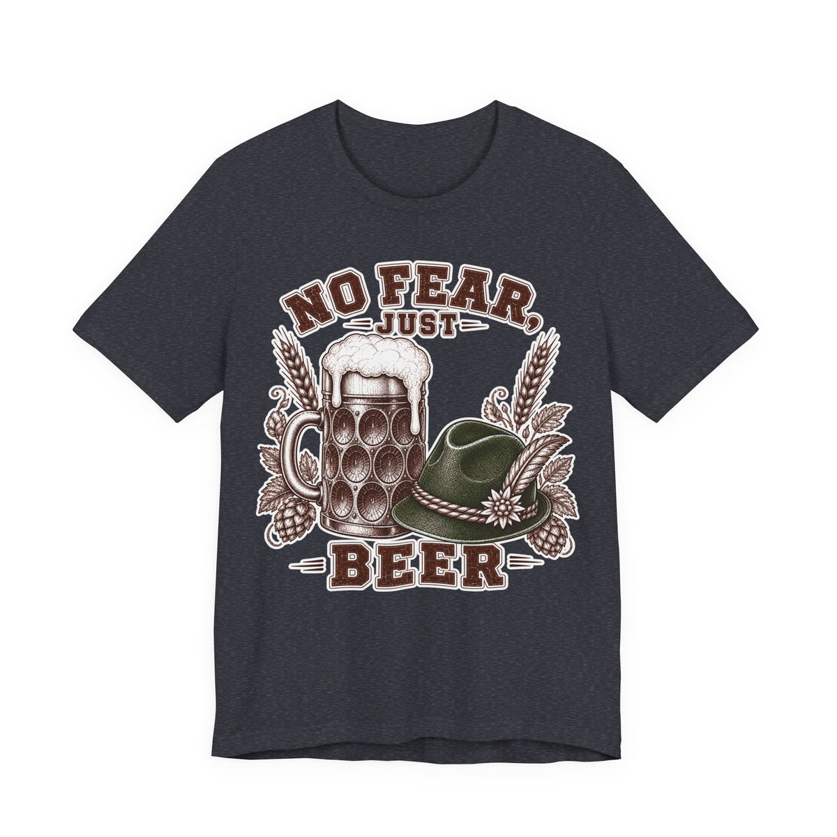 T-Shirt "No Fear Just Beer"
