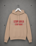 Hoodie — "Stay Wild,Stay Rare"