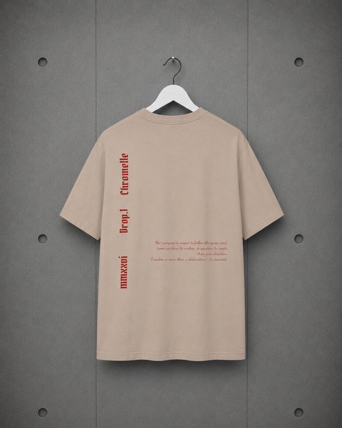 T-Shirt — CRML Graphic Logo "Freedom Looks Good On You"