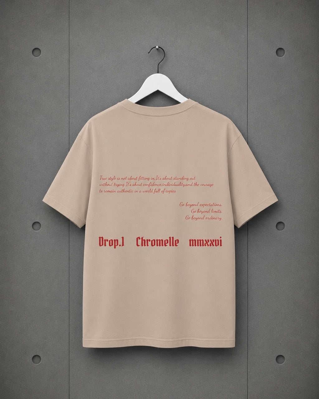 T-Shirt — CRML Graphic Logo "Beyond Ordinary"