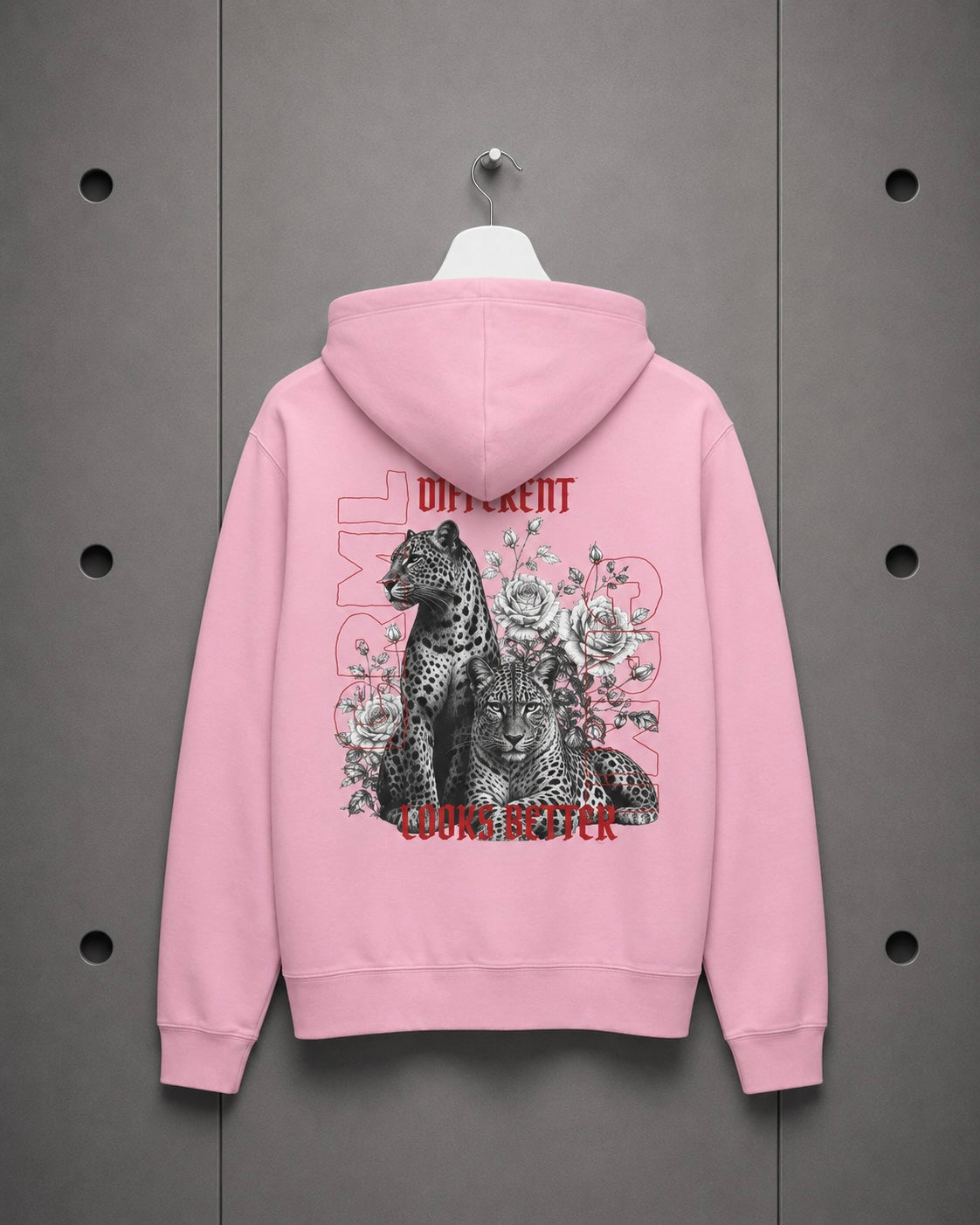 Hoodie — "Different Looks Better"