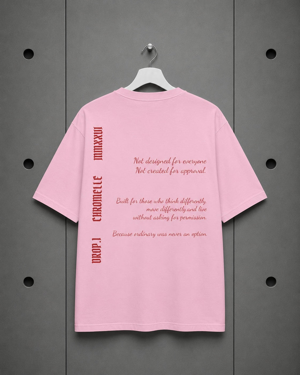 T-Shirt — "Never Meant to Blend In"