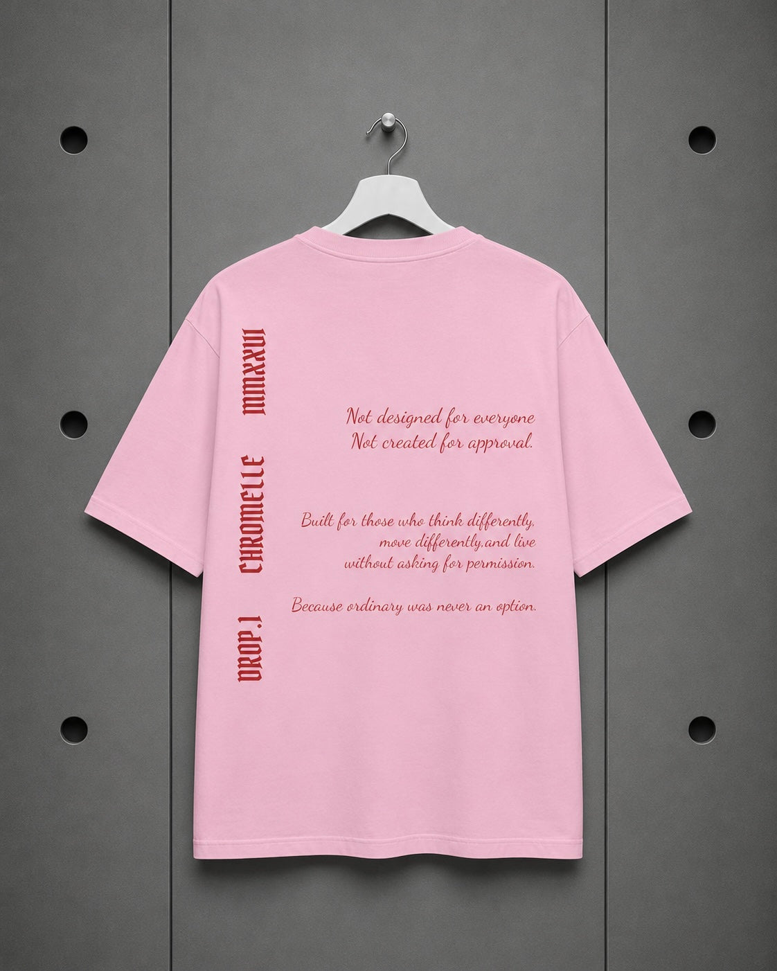 T-Shirt — "Never Meant to Blend In"