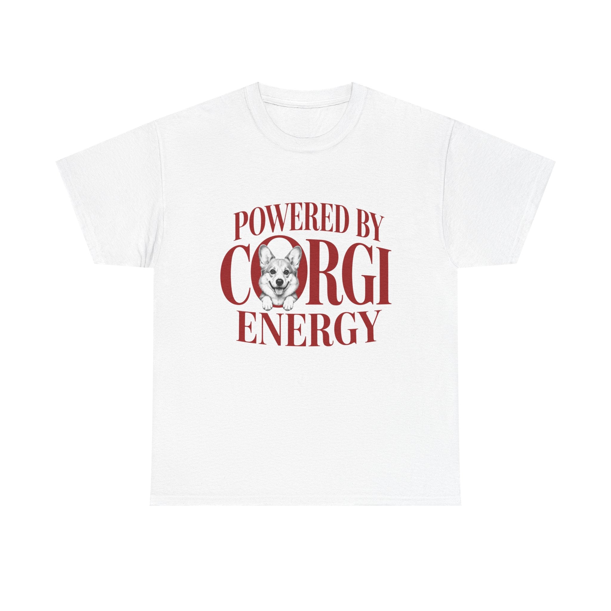 T-Shirt "Powered by Corgi Energy"