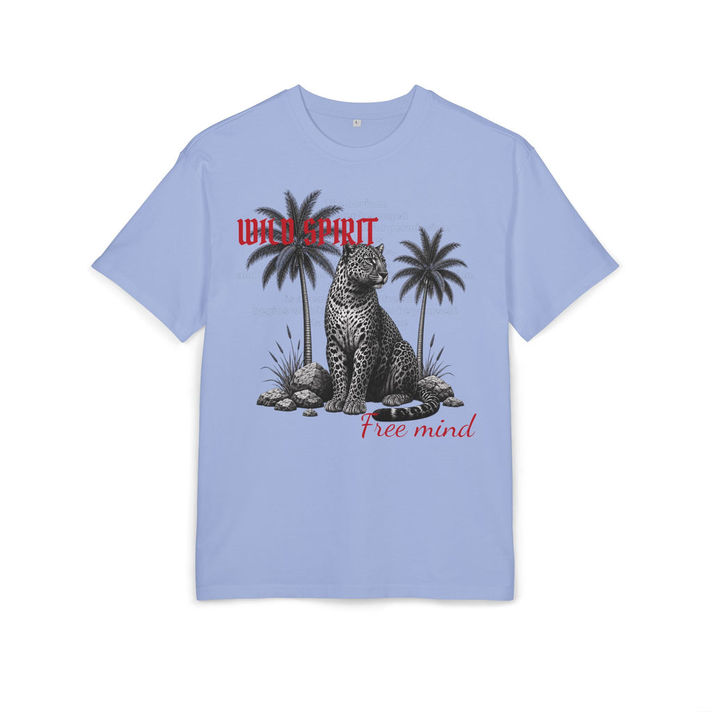 Oversized T-Shirt "Wild spirit,Free mind"