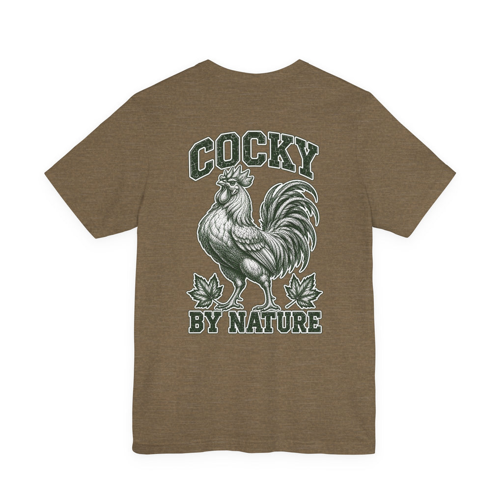 T-Shirt "Cocky By Nature"