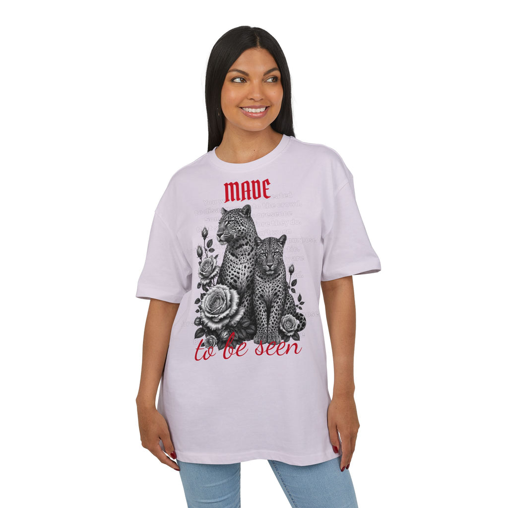 Oversized T-Shirt "Made to be seen"