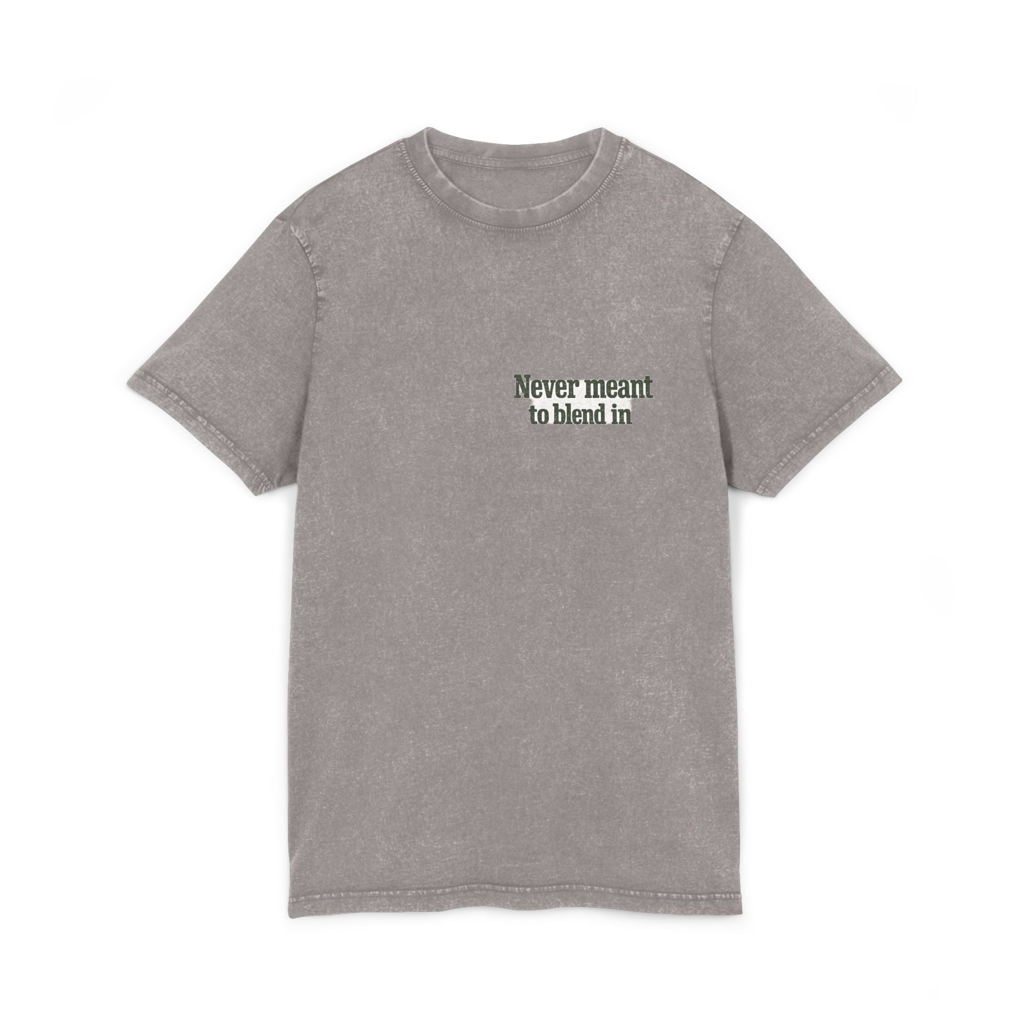 Never Meant to Blend In Acid-Wash Tee