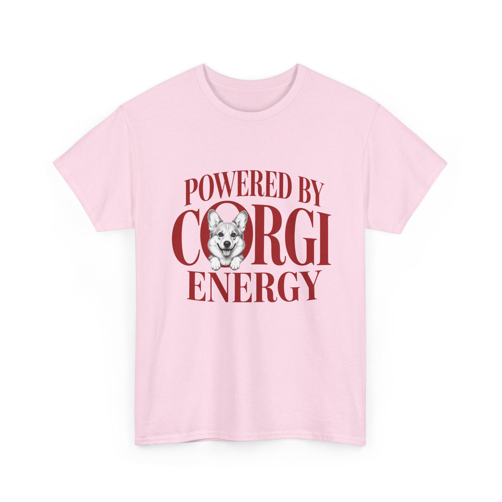 T-Shirt "Powered by Corgi Energy"