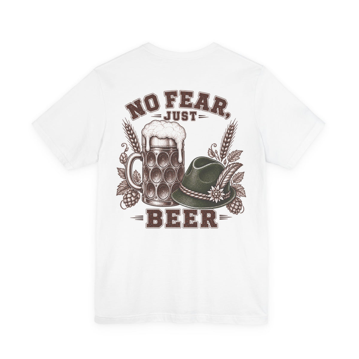 T-Shirt "No Fear Just Beer"
