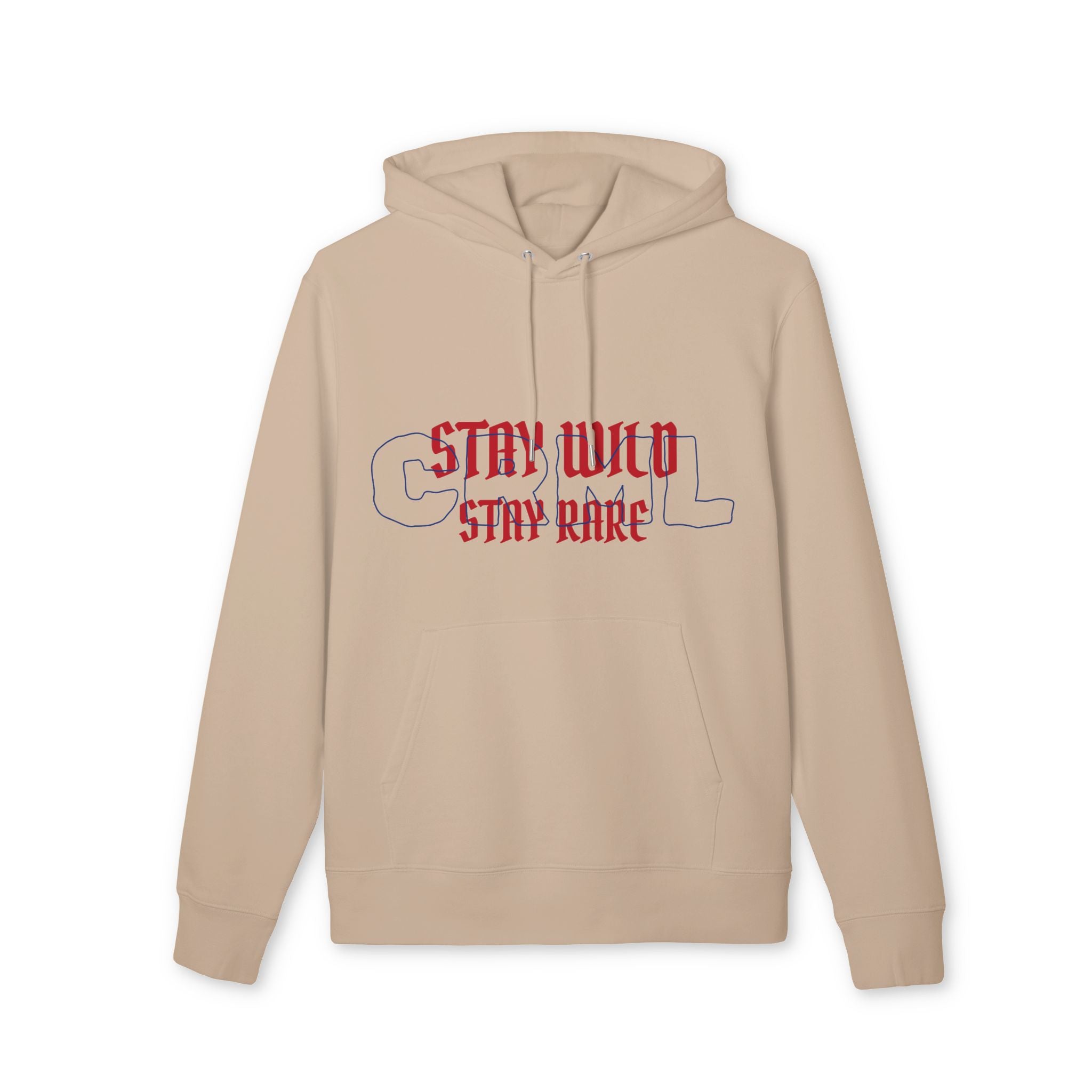 Hoodie "Stay Wild,Stay Rare"