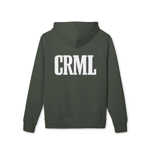 CRML Vintage Logo Hoodie — Classic Collegiate Pullover for Casual Wear