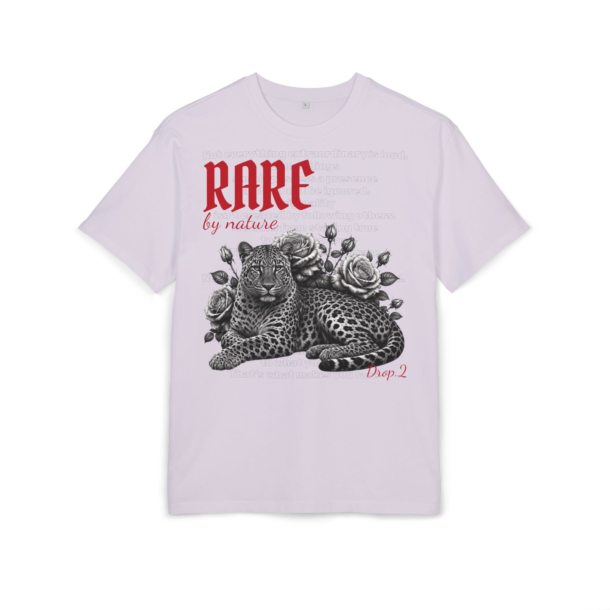 Oversized T-Shirt "Rare by nature"