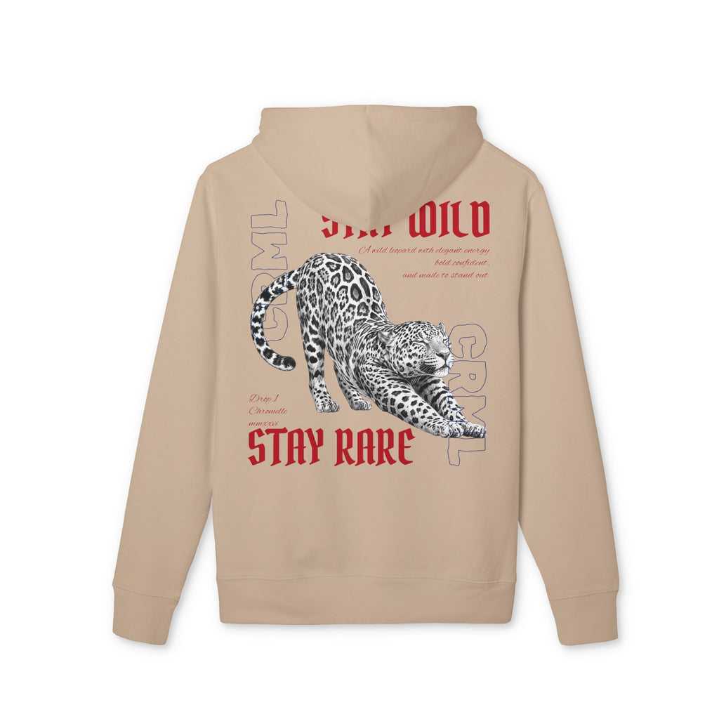 Hoodie "Stay Wild,Stay Rare"