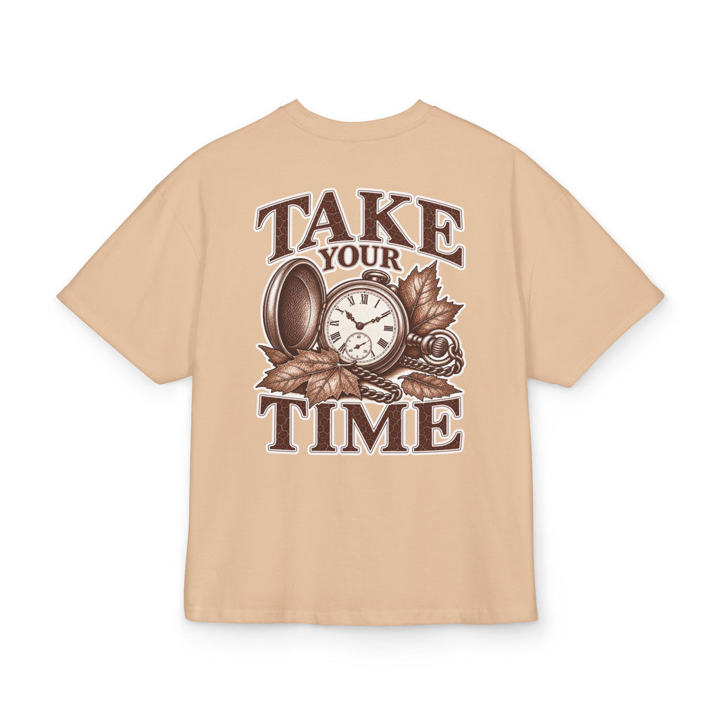 Oversize T-Shirt "Take Your Time"