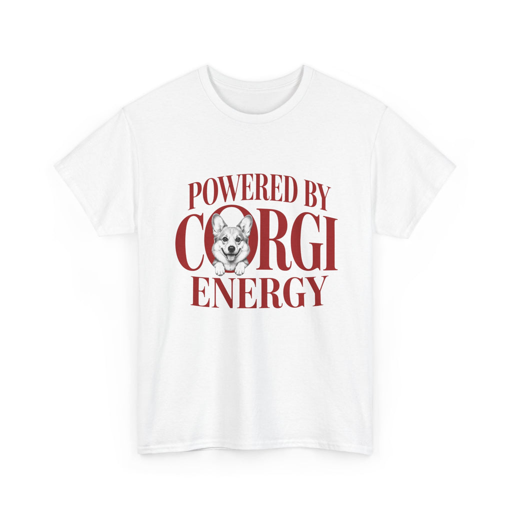 T-Shirt "Powered by Corgi Energy"