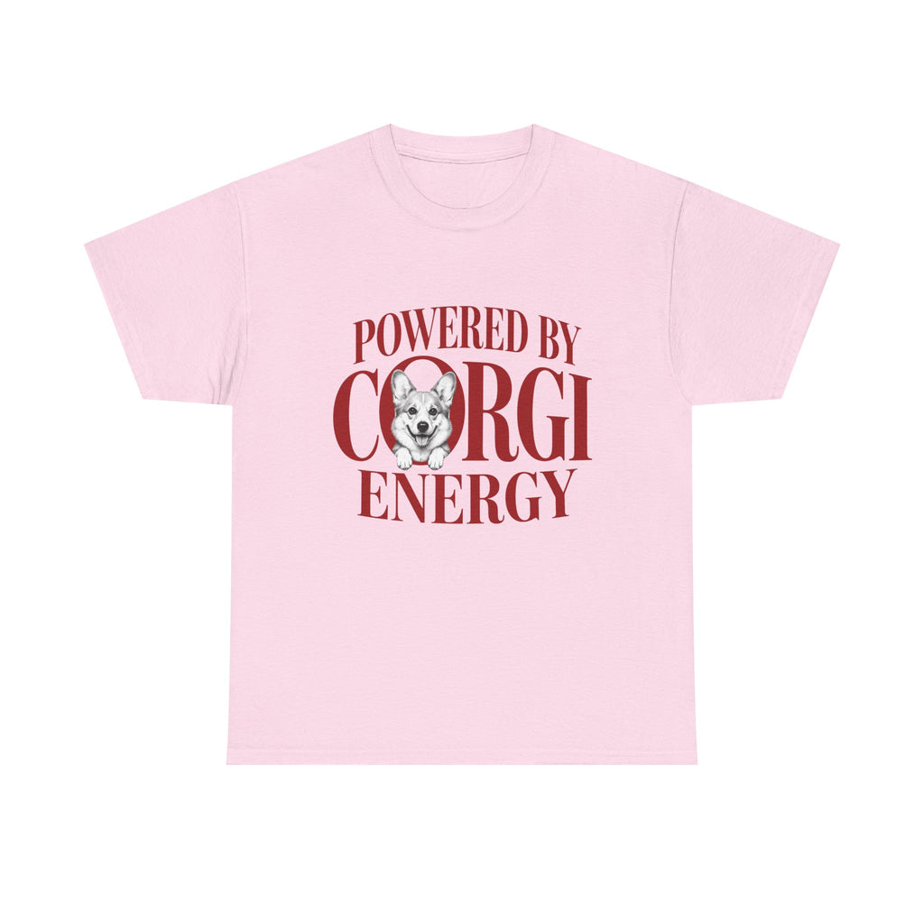 T-Shirt "Powered by Corgi Energy"