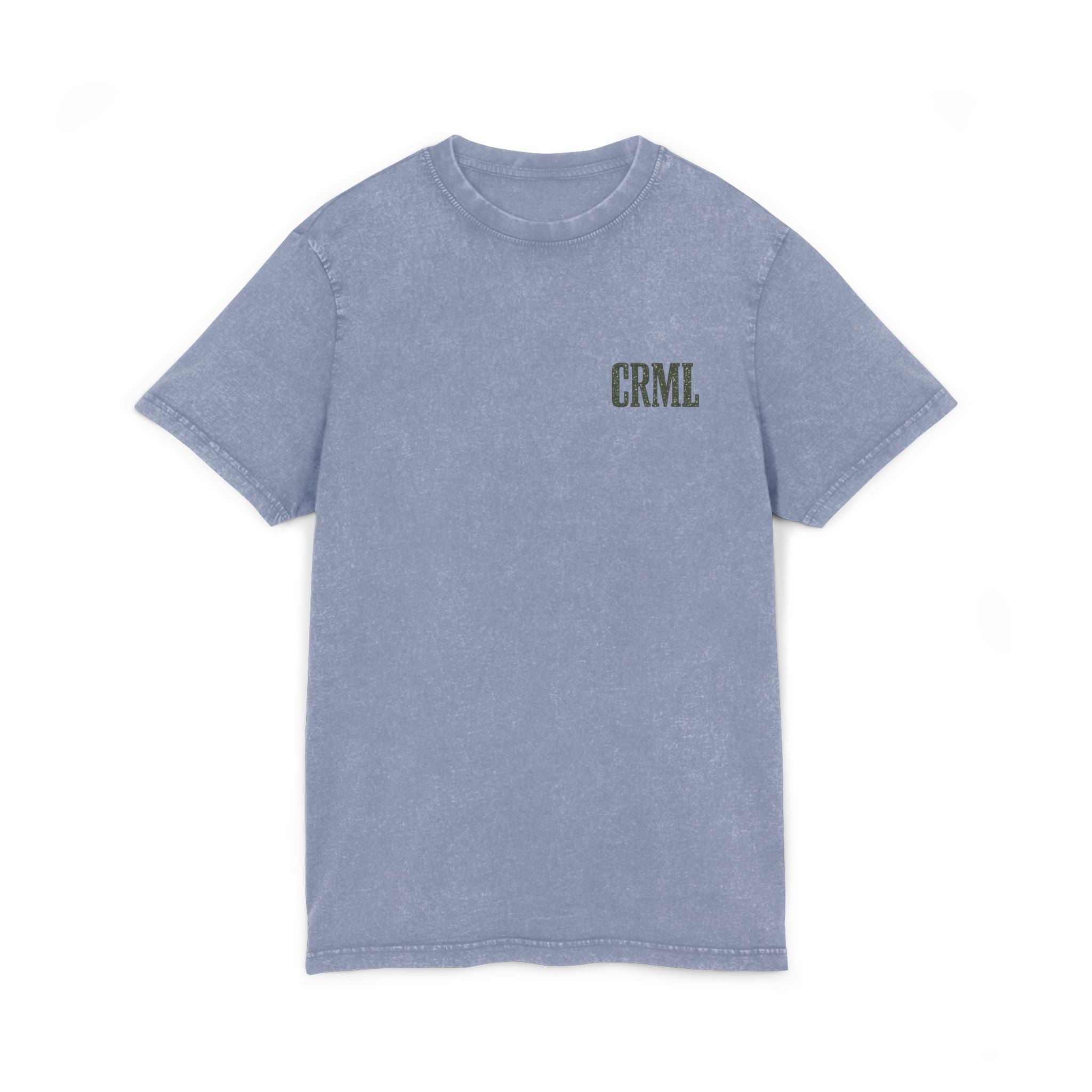 Beyond Ordinary Acid Wash Tee — CRML Leopard Graphic Shirt