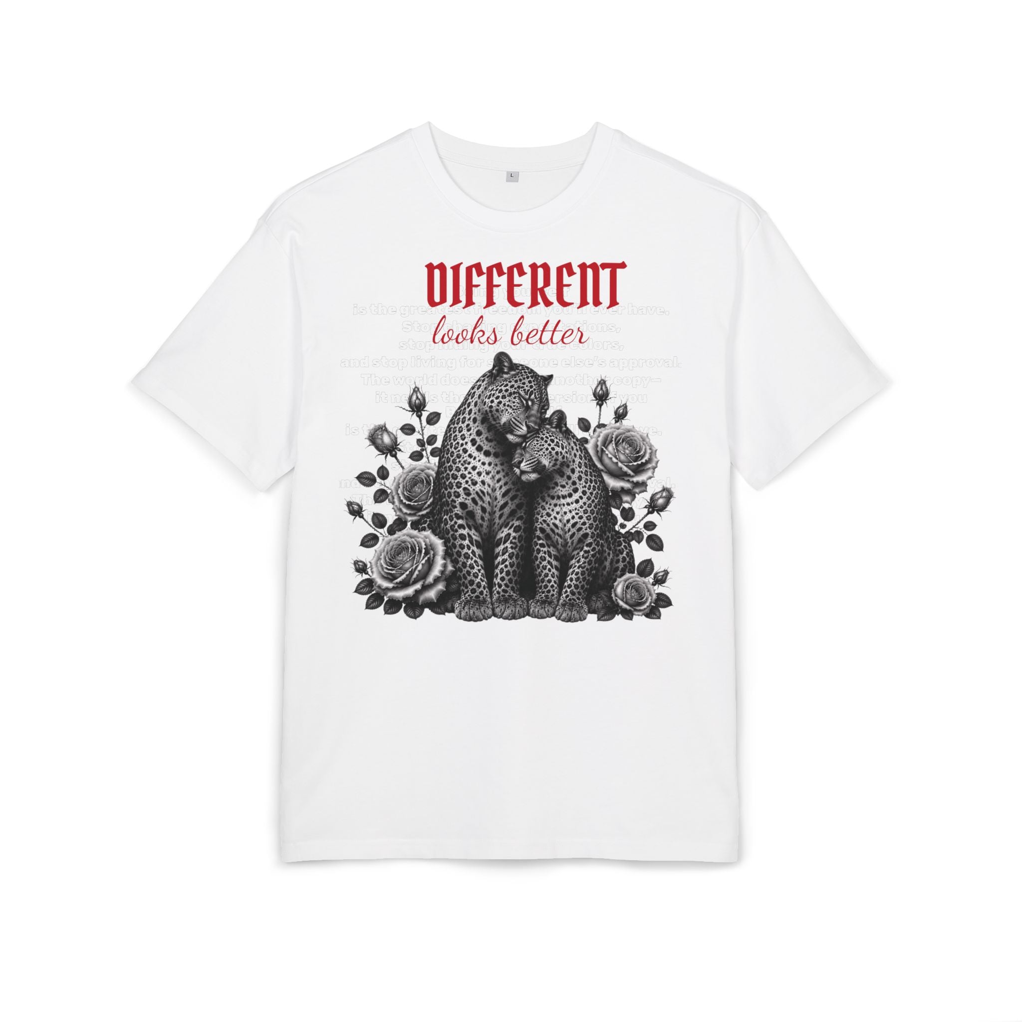 Oversized T-Shirt "Different Looks Better