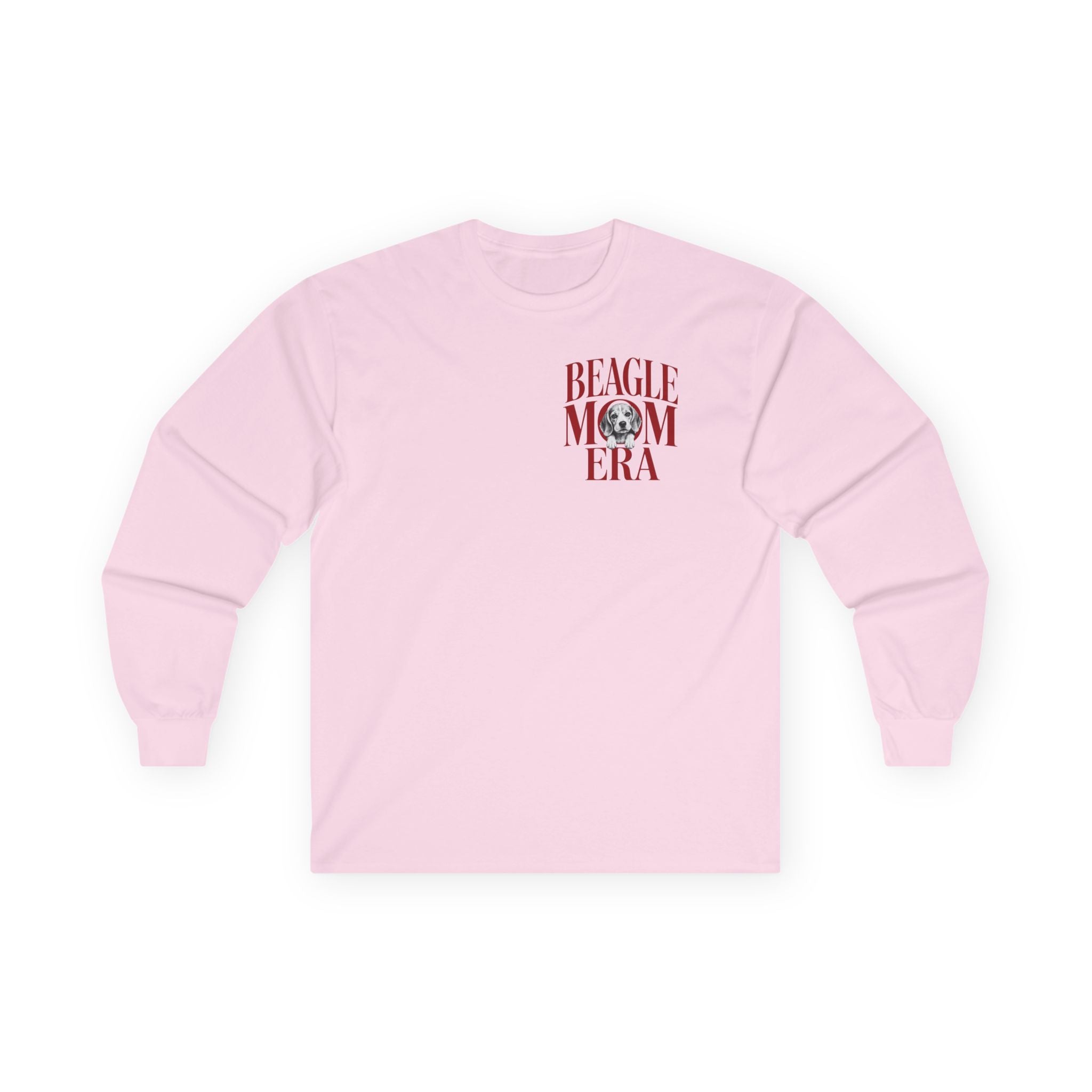 Long Sleeve Tee — "Beagle Mom Era"